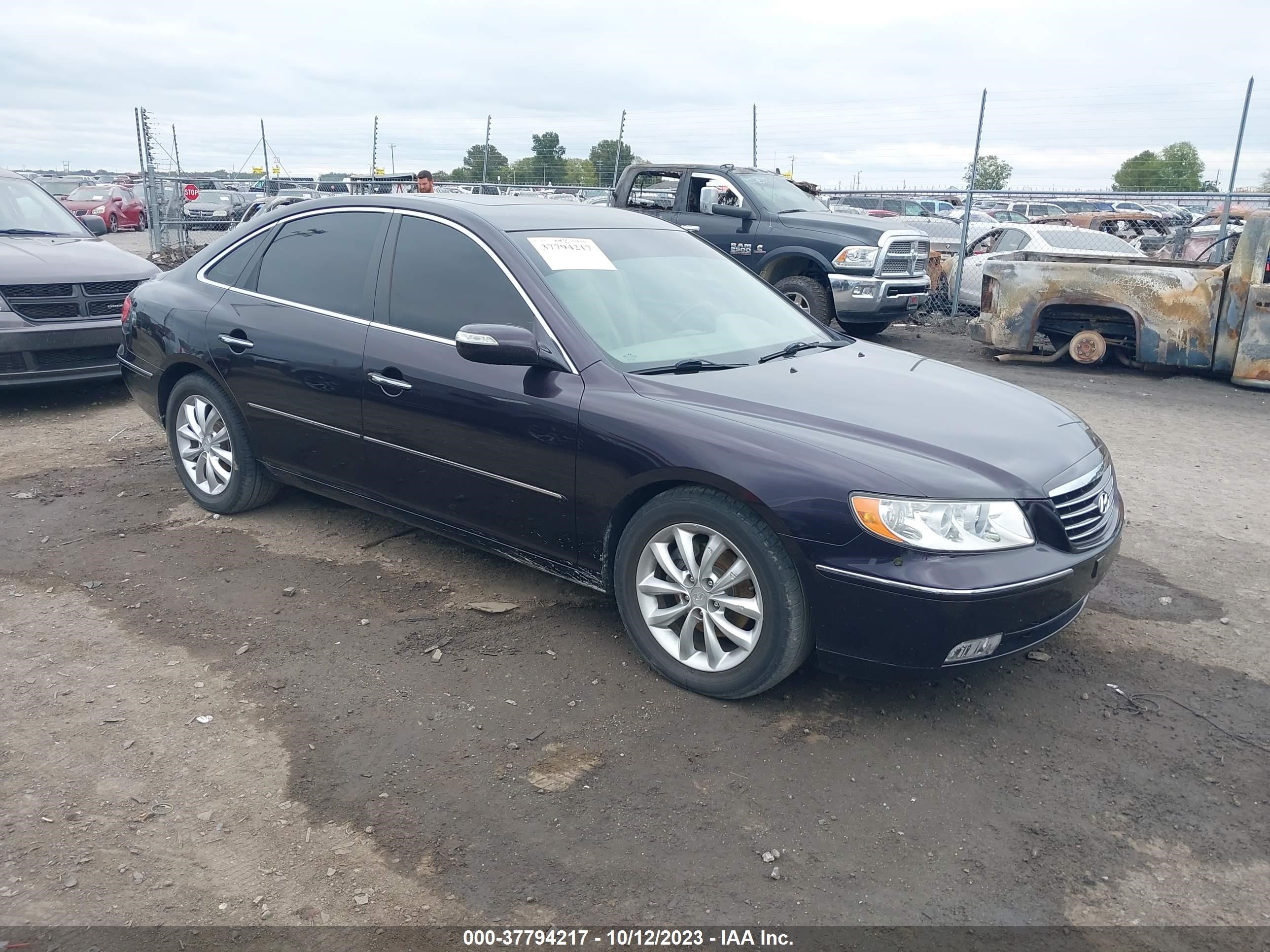 HYUNDAI AZERA 2007 kmhfc46f67a177382