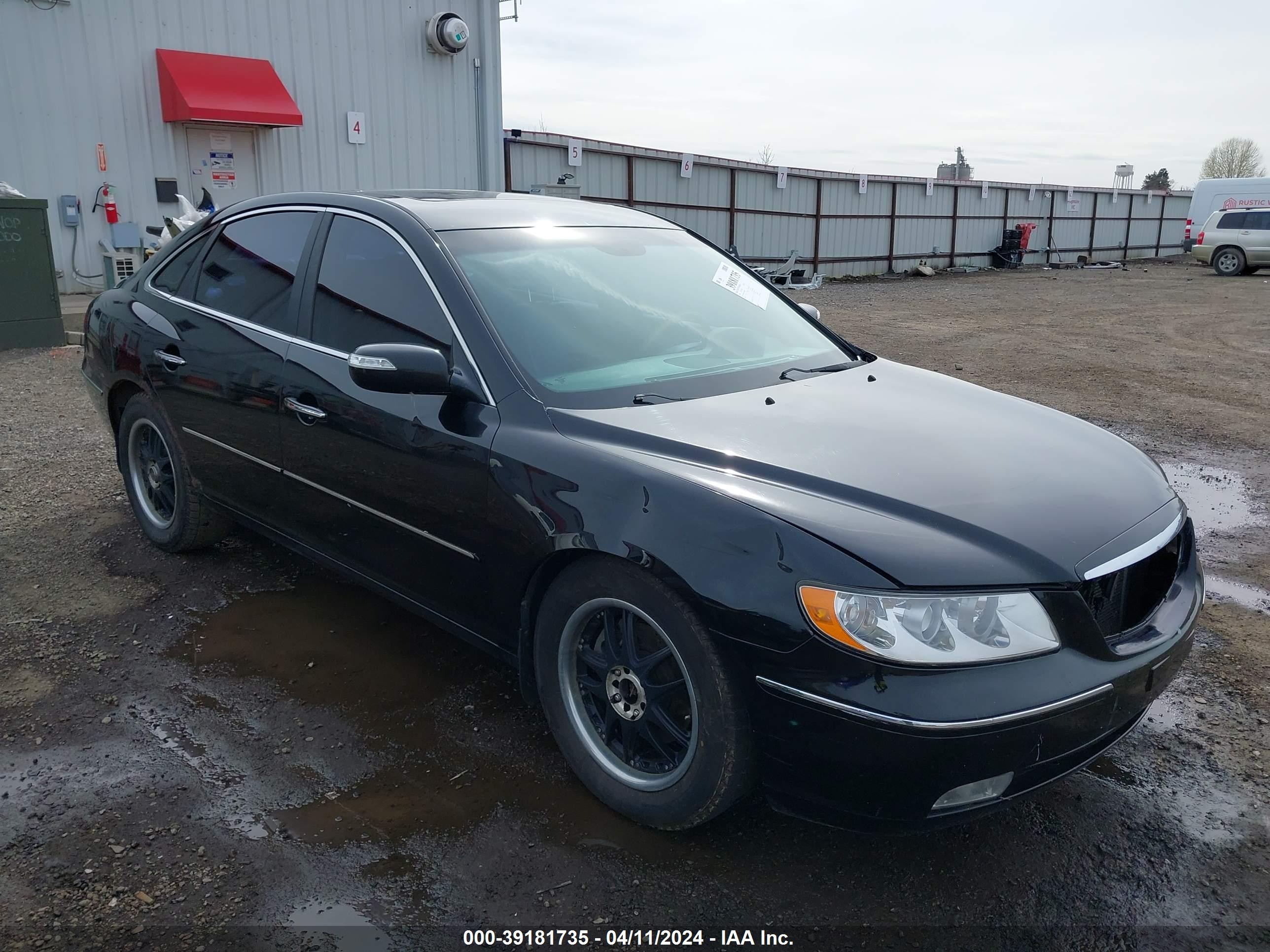 HYUNDAI AZERA 2007 kmhfc46f67a186034