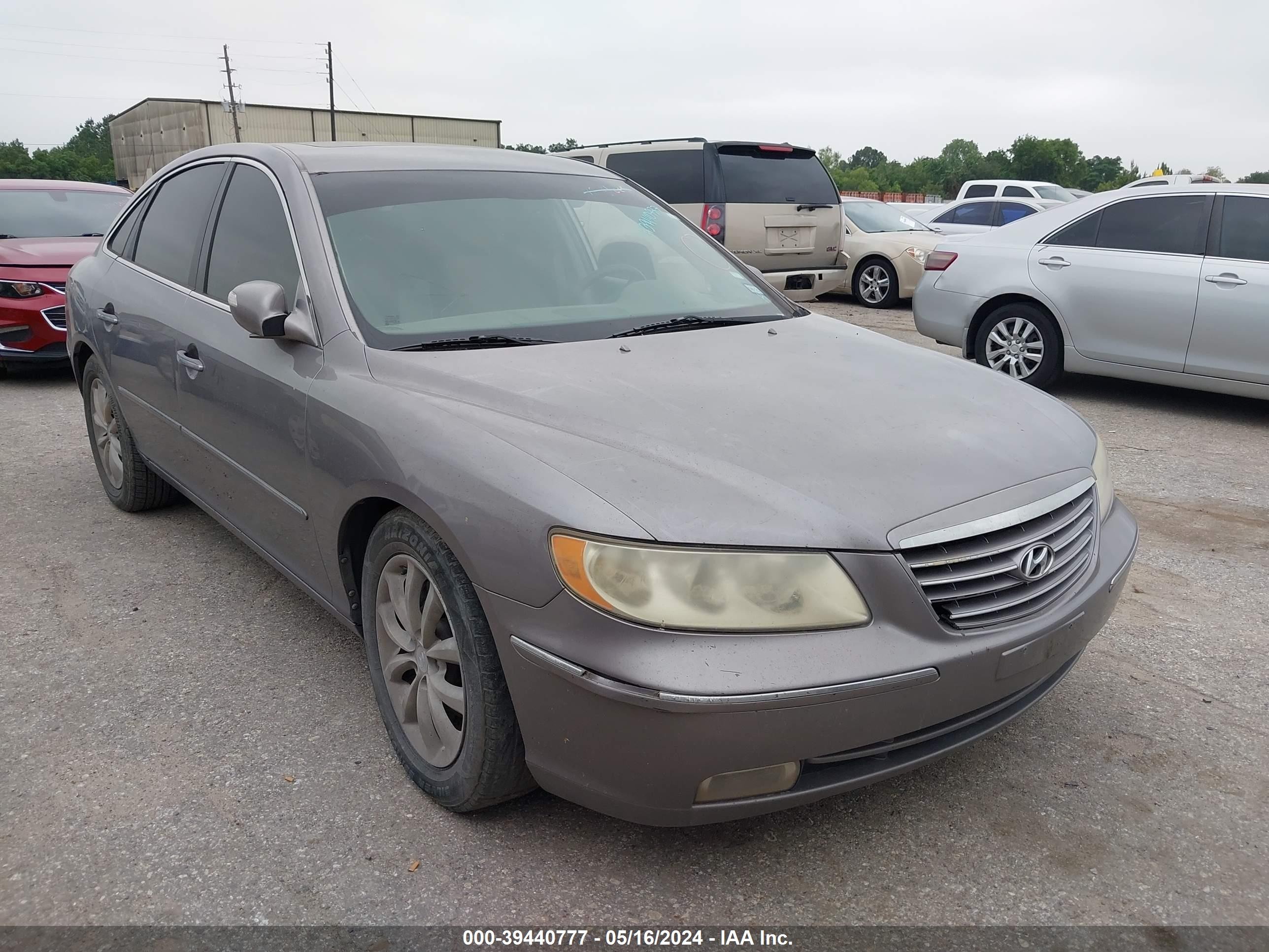 HYUNDAI AZERA 2008 kmhfc46f88a254416