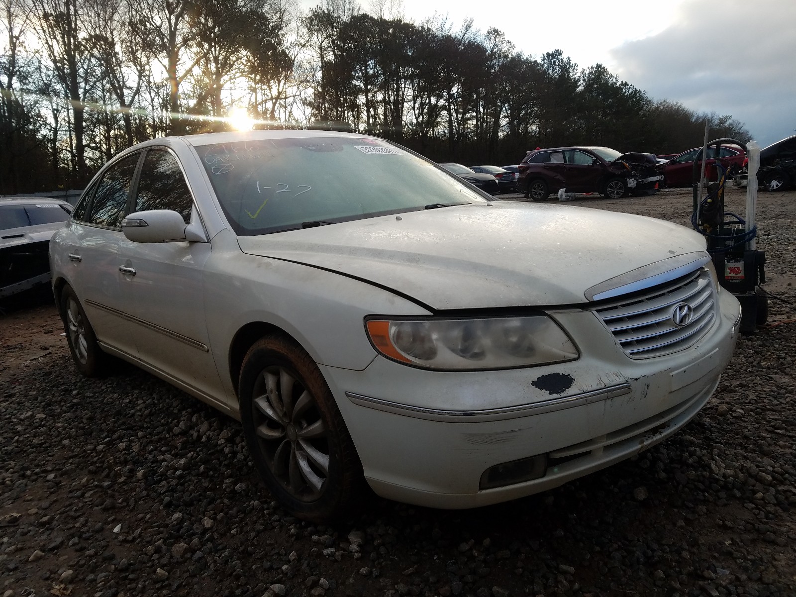 HYUNDAI AZERA SE 2008 kmhfc46f88a296651