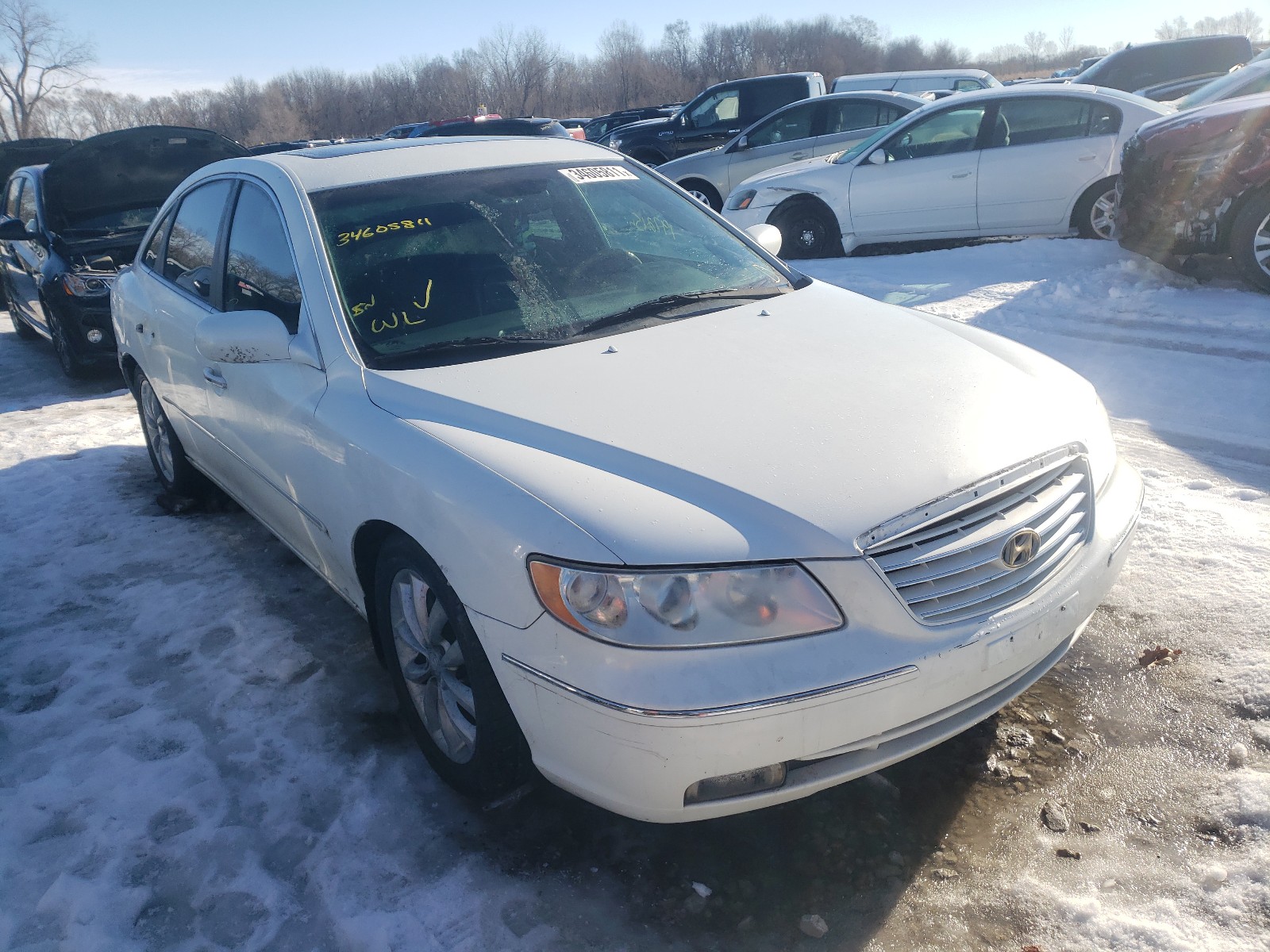 HYUNDAI AZERA SE 2006 kmhfc46f96a063956