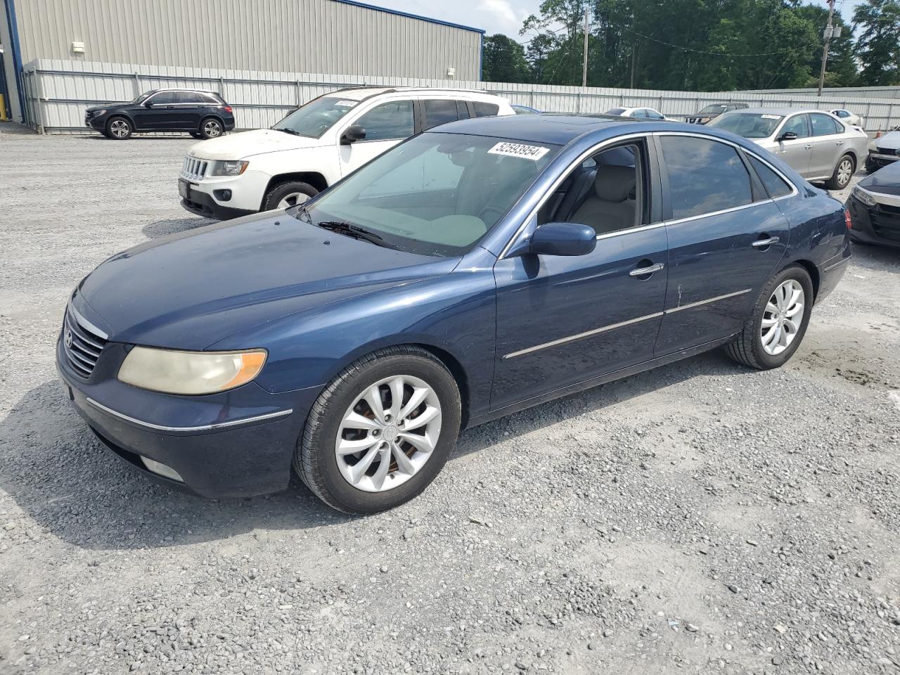 HYUNDAI AZERA 2006 kmhfc46f96a104540