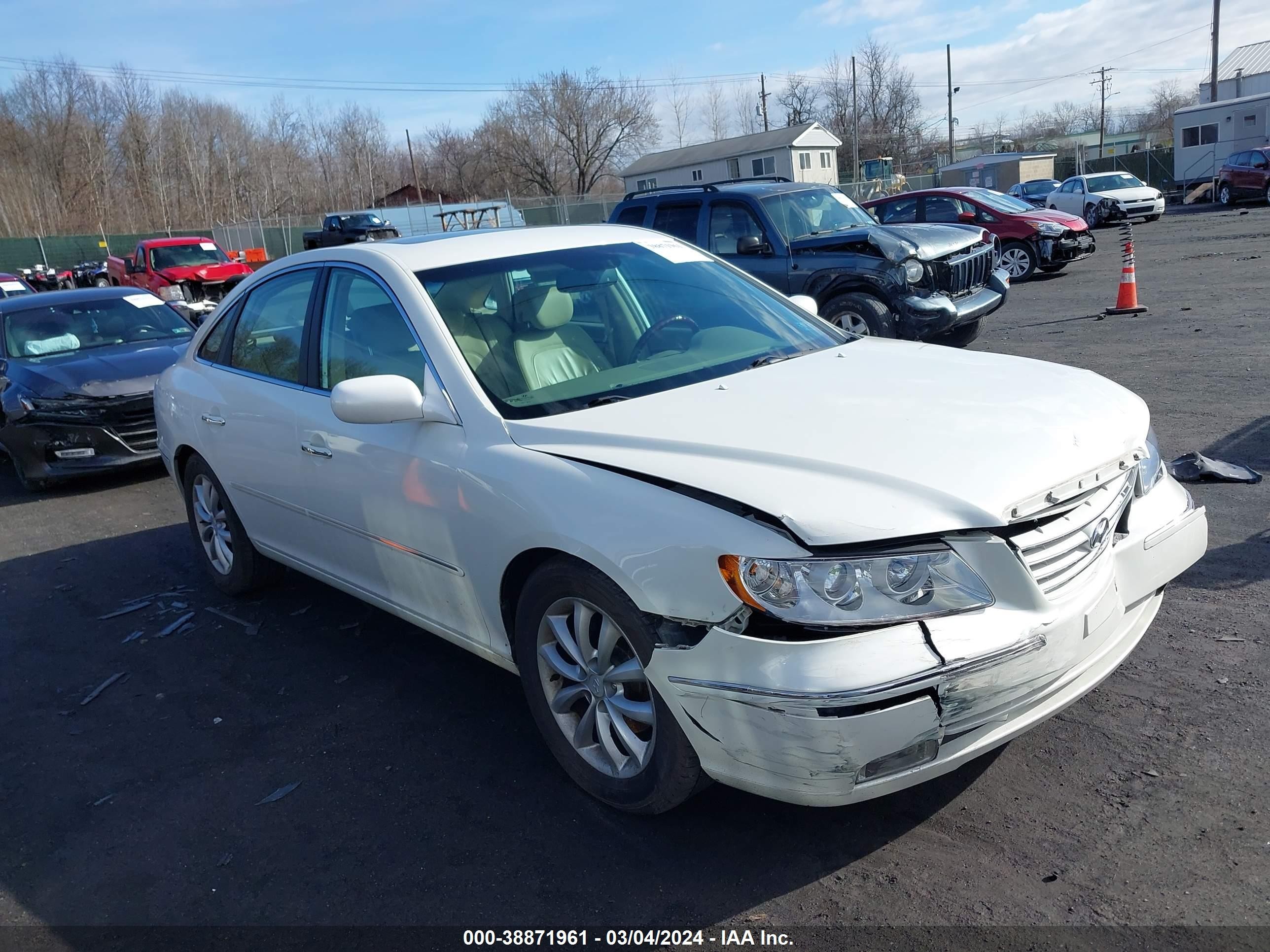 HYUNDAI AZERA 2007 kmhfc46f970147986