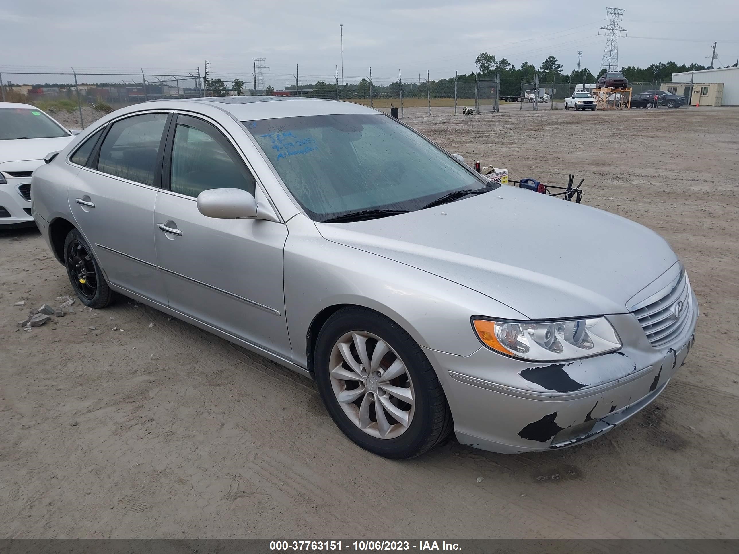 HYUNDAI AZERA 2007 kmhfc46f97a205577