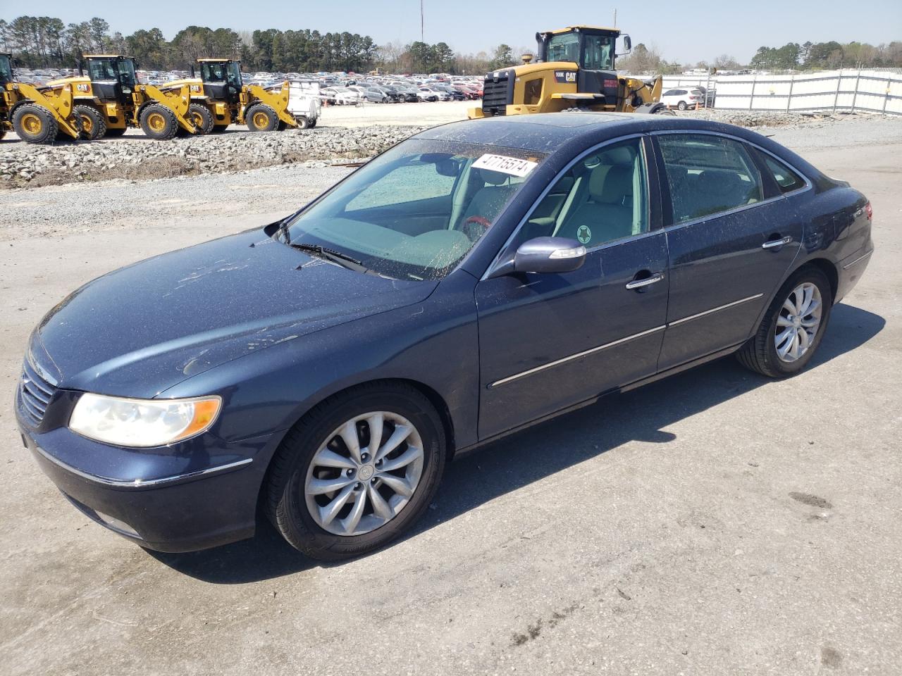 HYUNDAI AZERA 2007 kmhfc46fx7a164179