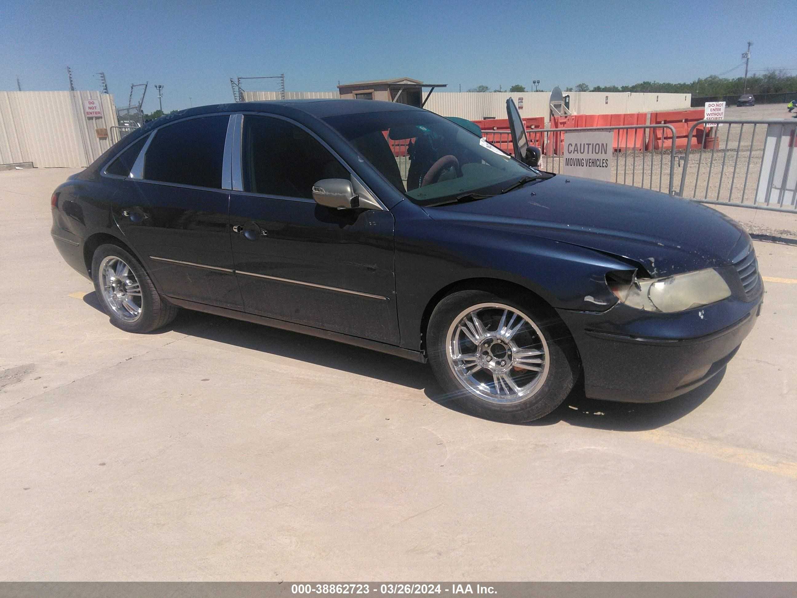 HYUNDAI AZERA 2007 kmhfc46fx7a195660