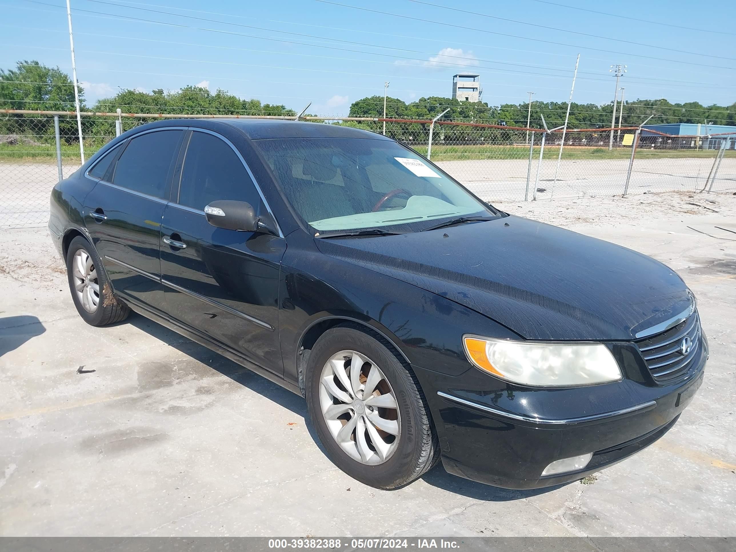 HYUNDAI AZERA 2008 kmhfc46fx8a320299