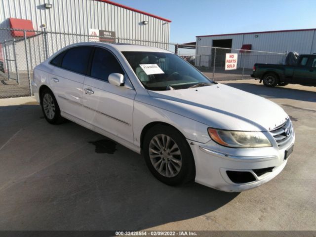 HYUNDAI AZERA 2011 kmhfc4ddxba538932