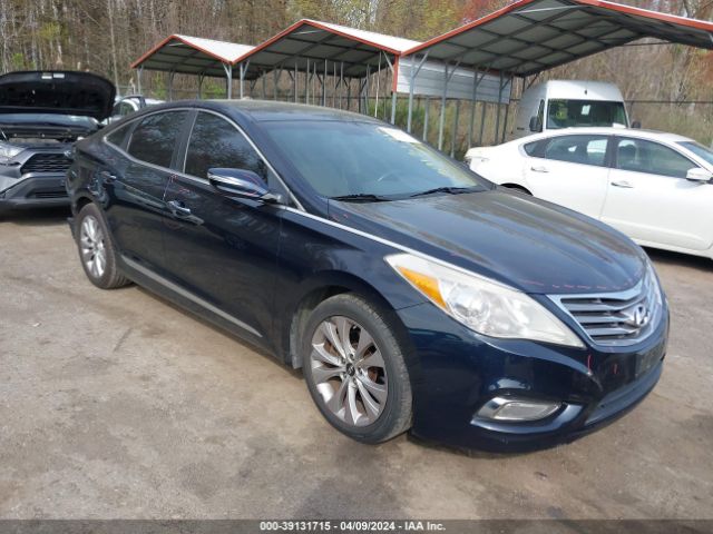 HYUNDAI AZERA 2012 kmhfg4jg0ca124904