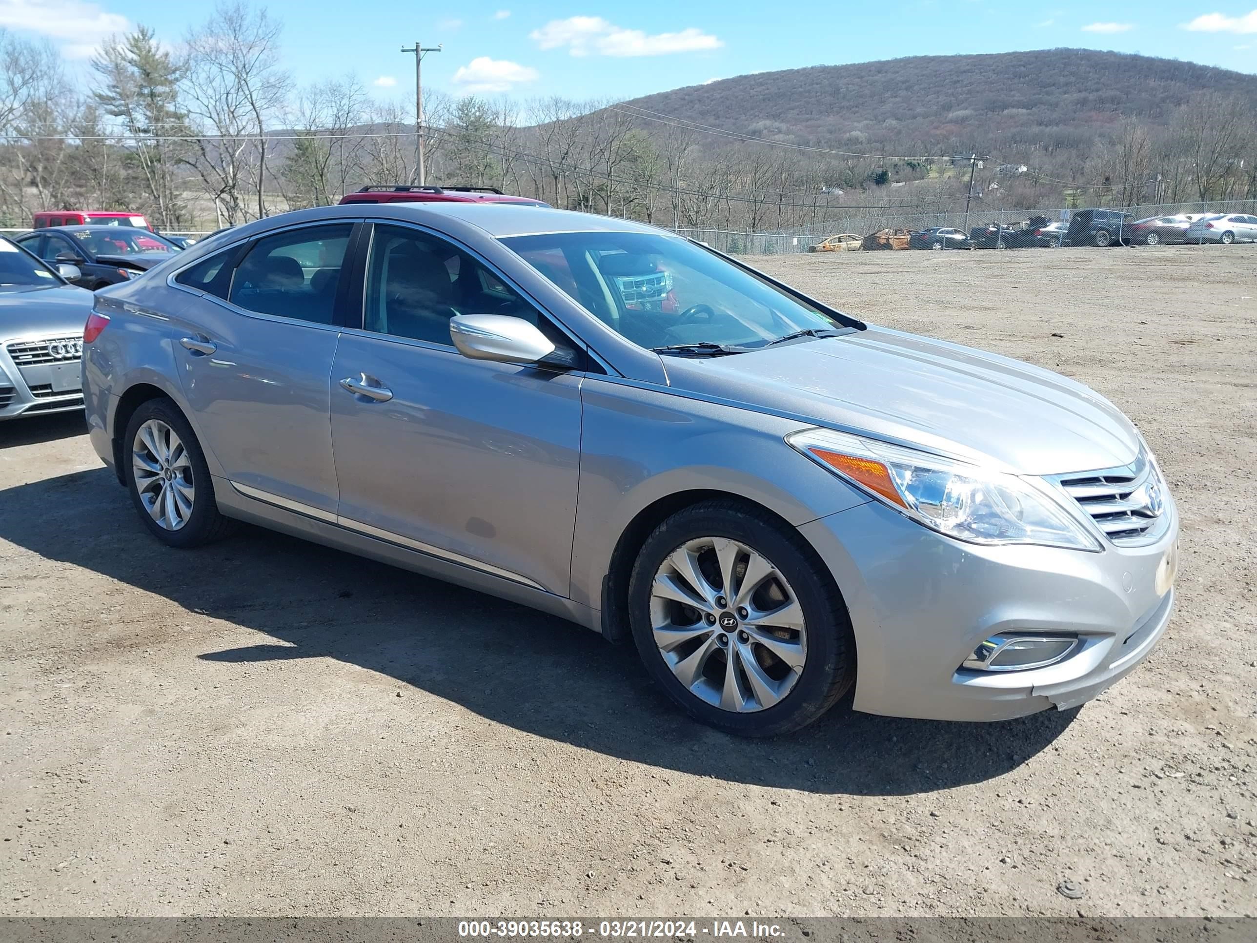 HYUNDAI AZERA 2013 kmhfg4jg0da228133