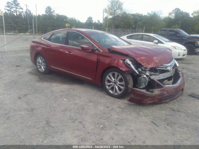 HYUNDAI AZERA 2014 kmhfg4jg0ea347897