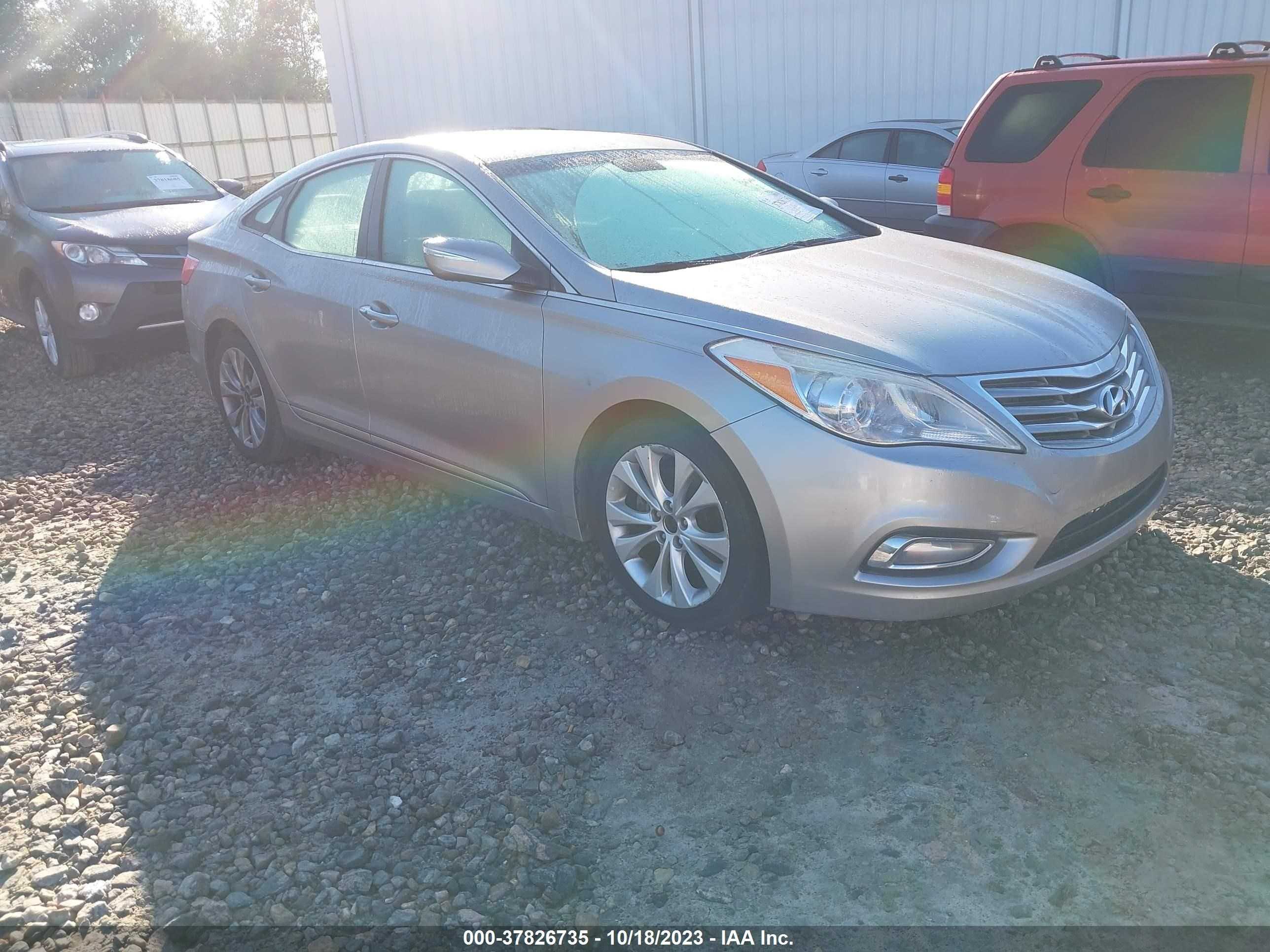 HYUNDAI AZERA 2012 kmhfg4jg1ca183394