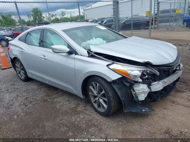 HYUNDAI AZERA 2015 kmhfg4jg3fa449373