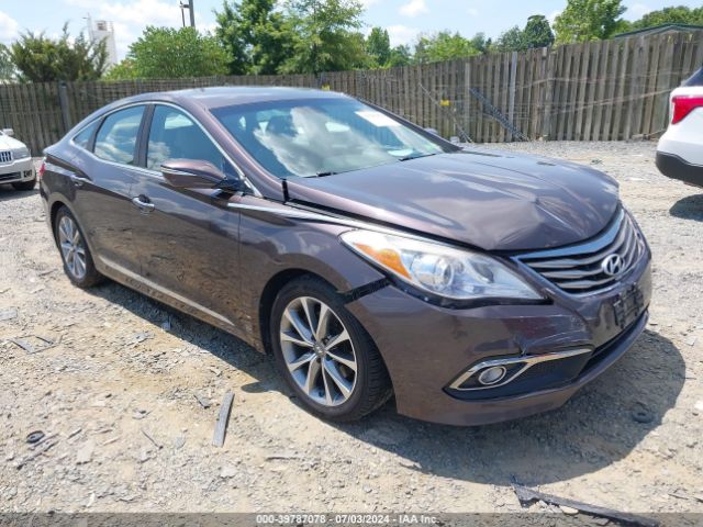 HYUNDAI AZERA 2016 kmhfg4jg3ga518158