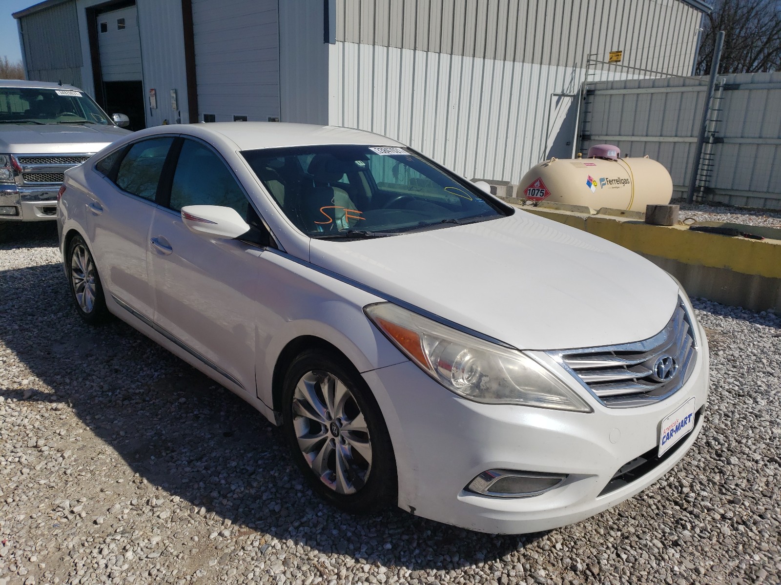 HYUNDAI AZERA GLS 2012 kmhfg4jg4ca126610