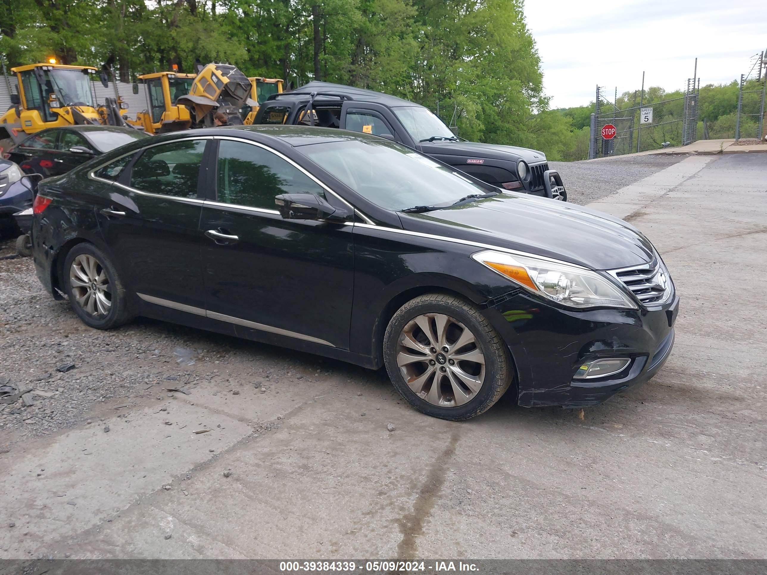 HYUNDAI AZERA 2012 kmhfg4jg4ca138661