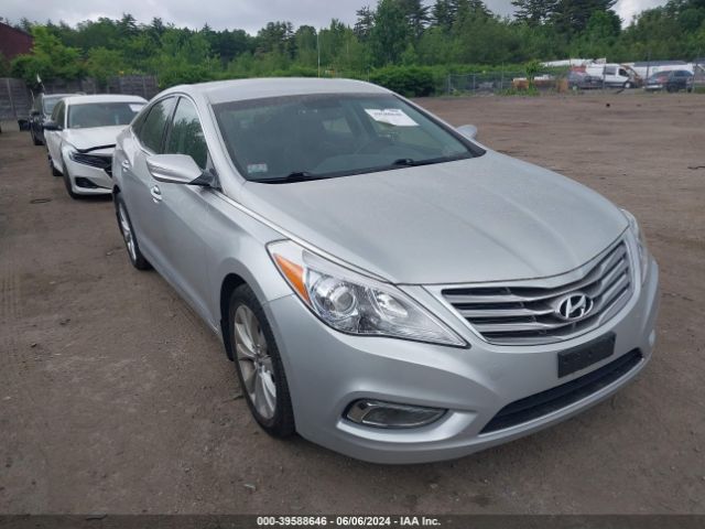 HYUNDAI AZERA 2012 kmhfg4jg4ca150261