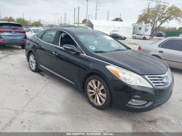 HYUNDAI AZERA 2012 kmhfg4jg6ca178028