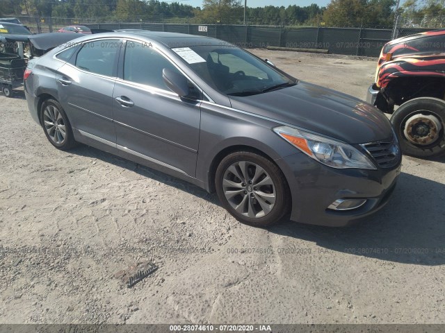 HYUNDAI AZERA 2012 kmhfg4jg6ca191748