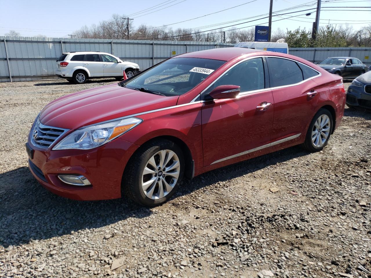 HYUNDAI AZERA 2013 kmhfg4jg6da309153