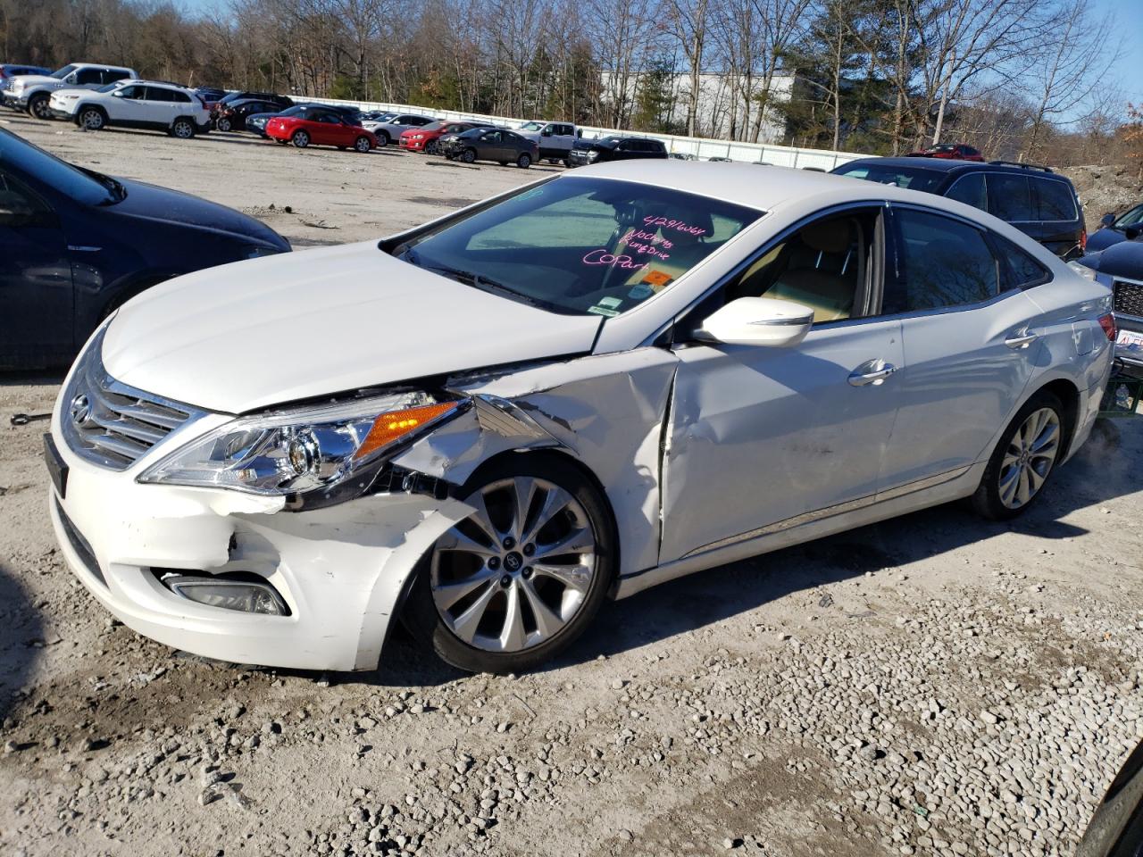 HYUNDAI AZERA 2014 kmhfg4jg6ea367930