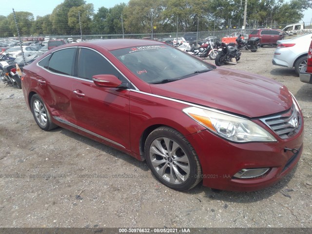 HYUNDAI AZERA 2012 kmhfg4jg7ca126505