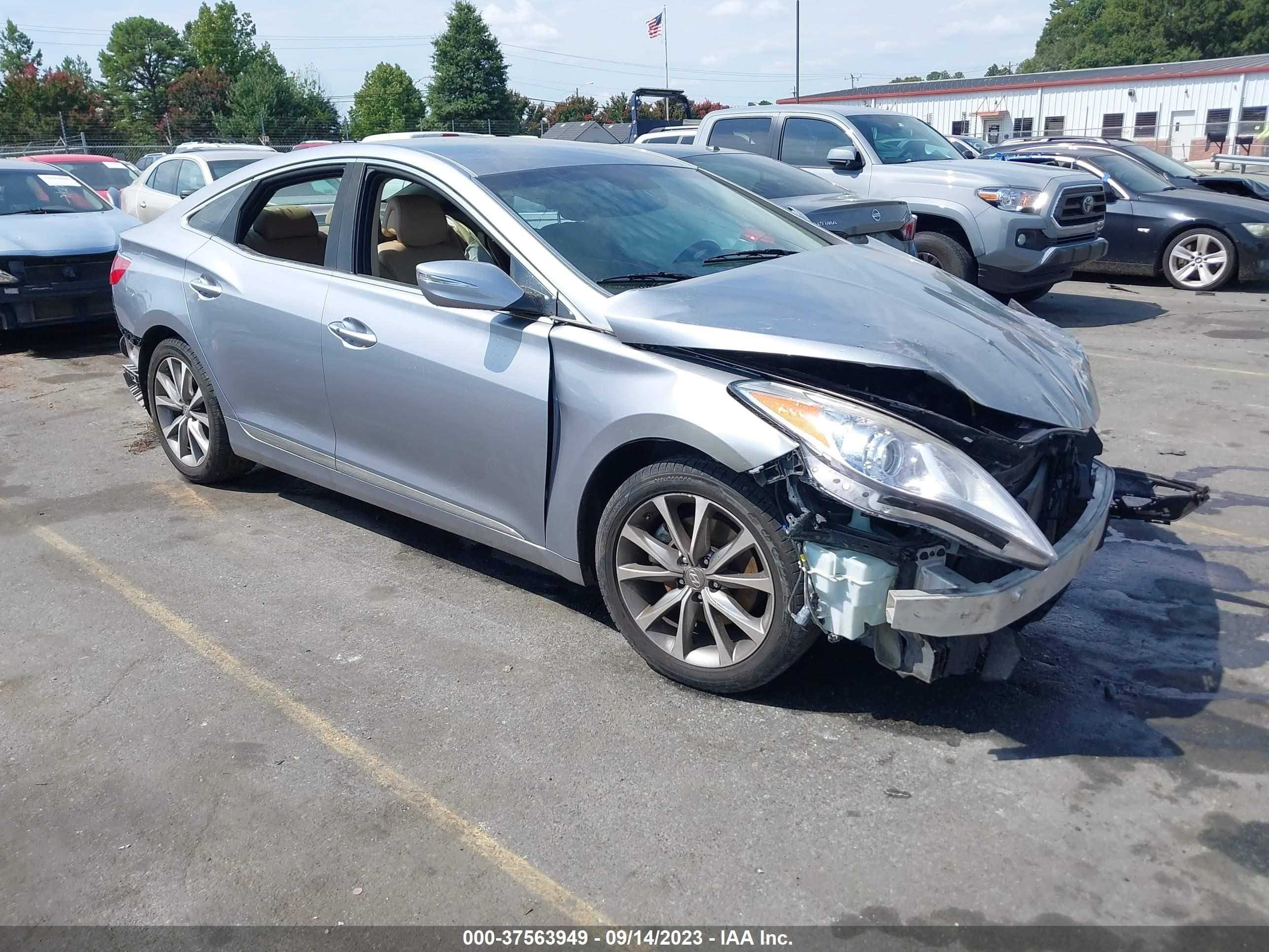 HYUNDAI AZERA 2015 kmhfg4jg9fa474794