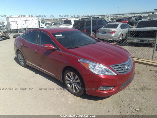 HYUNDAI AZERA 2013 kmhfg4jgxda231296