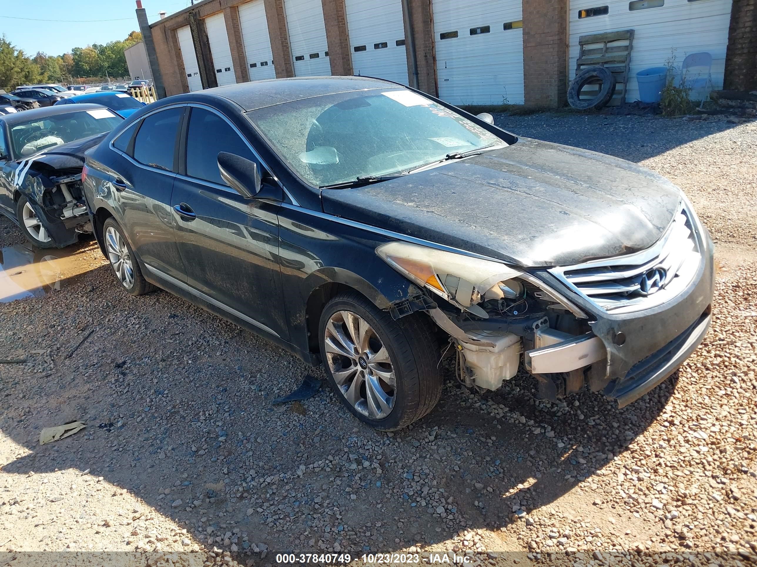 HYUNDAI AZERA 2013 kmhfg4jgxda262189