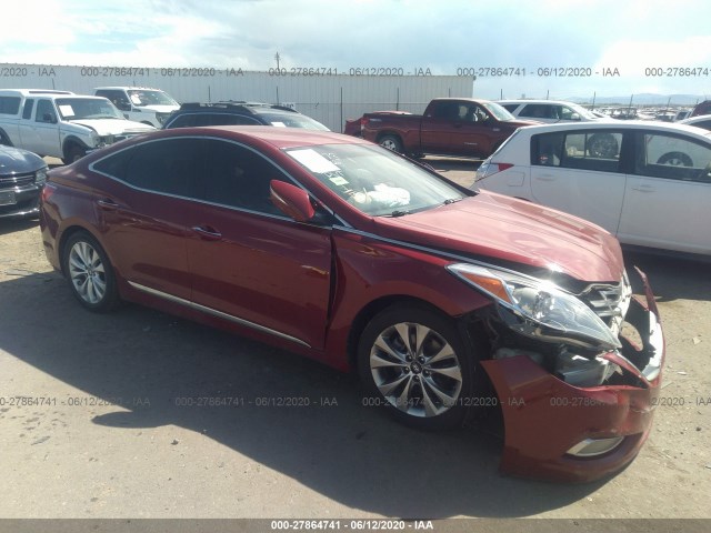 HYUNDAI AZERA 2014 kmhfg4jgxea348006