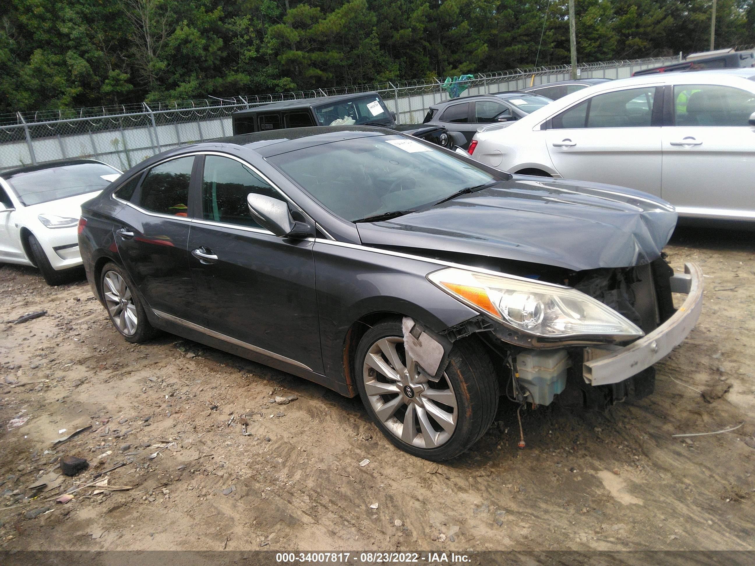 HYUNDAI AZERA 2012 kmhfh4jg0ca153350