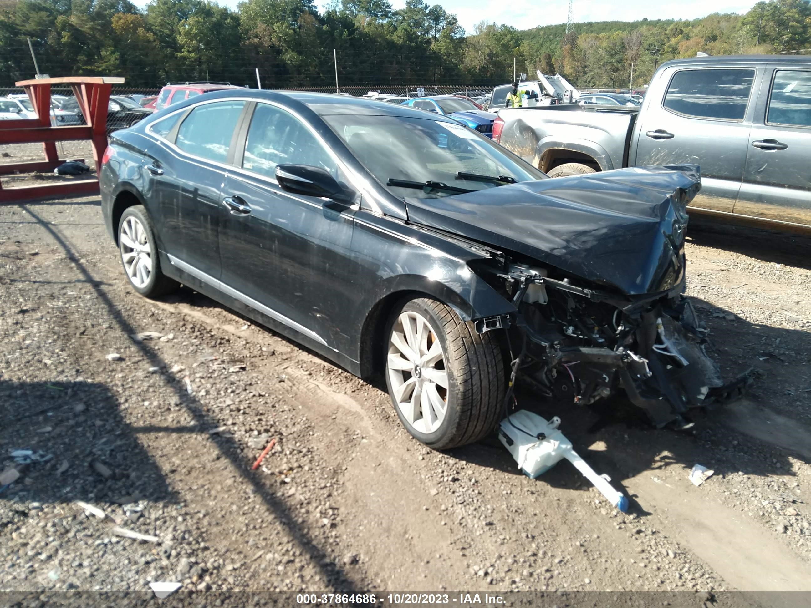 HYUNDAI AZERA 2016 kmhfh4jg0ga513433