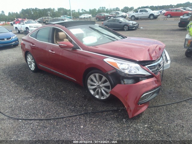 HYUNDAI AZERA 2016 kmhfh4jg0ga561983