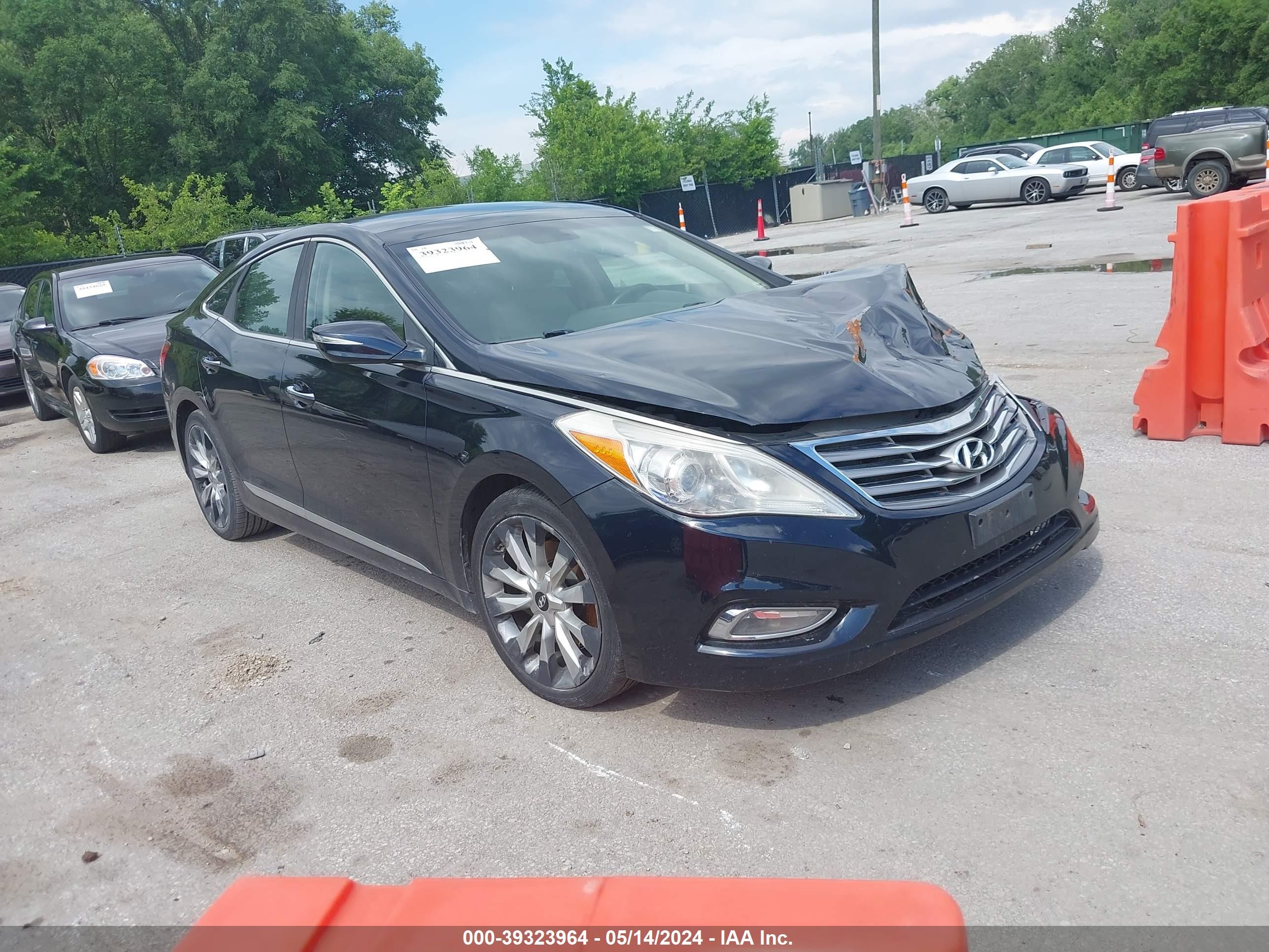 HYUNDAI AZERA 2012 kmhfh4jg2ca121841