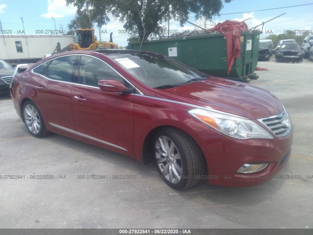 HYUNDAI AZERA 2013 kmhfh4jg4da222820