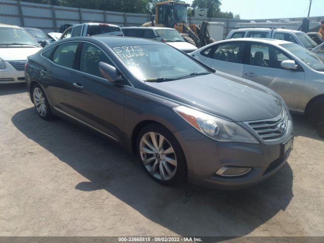 HYUNDAI AZERA 2012 kmhfh4jg5ca014122