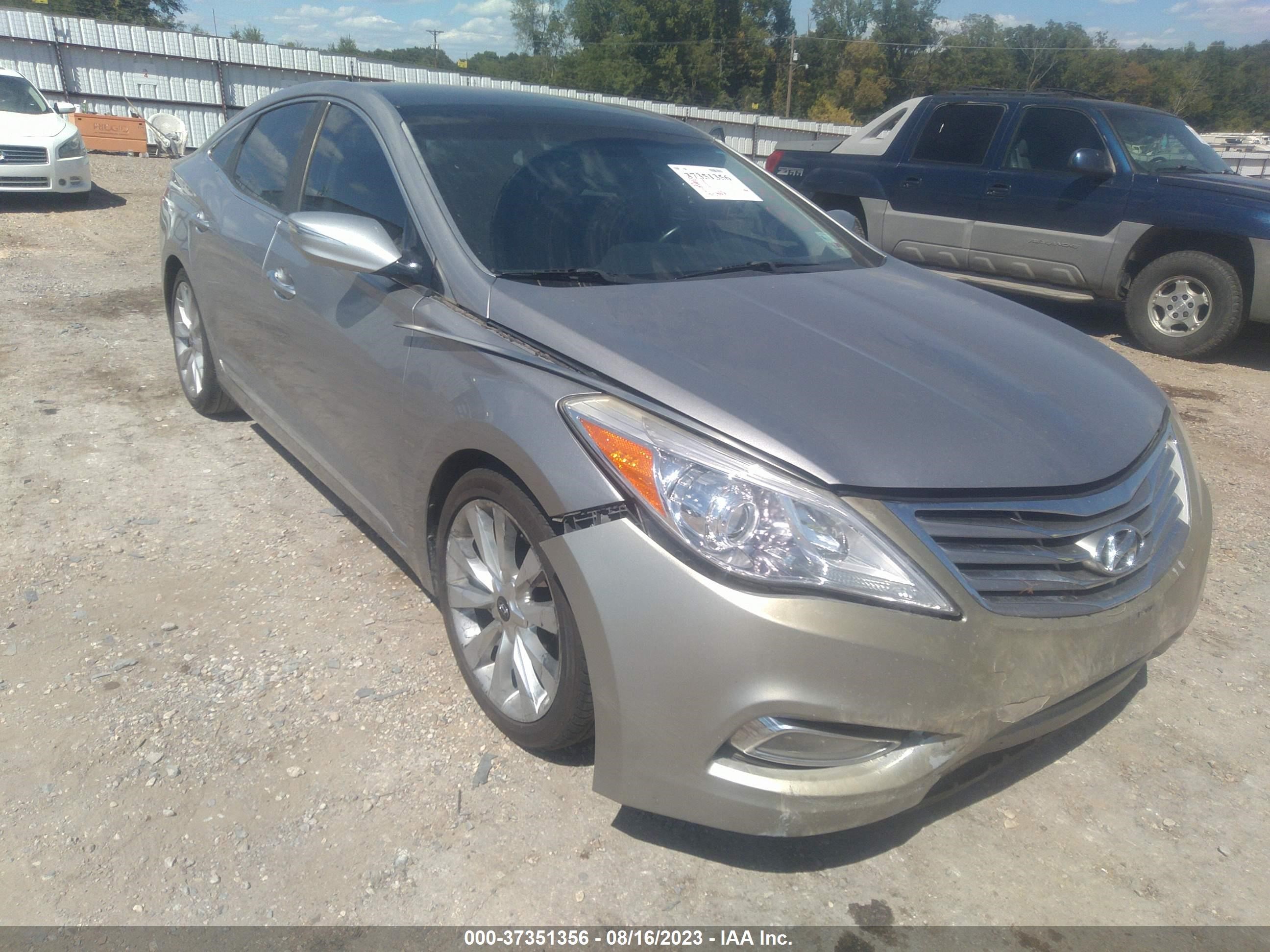 HYUNDAI AZERA 2013 kmhfh4jg6da242096