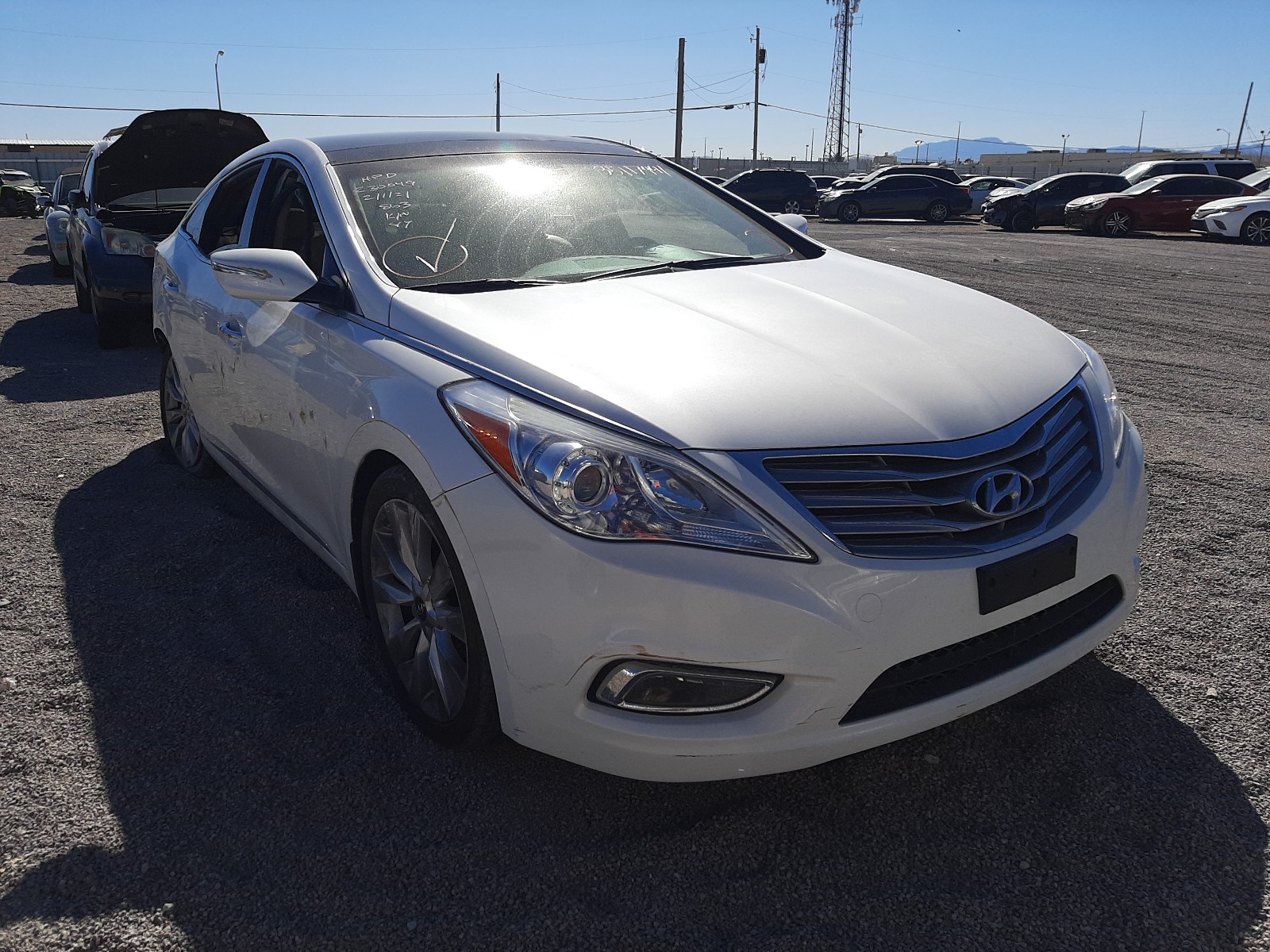 HYUNDAI AZERA GLS 2014 kmhfh4jg6ea345438