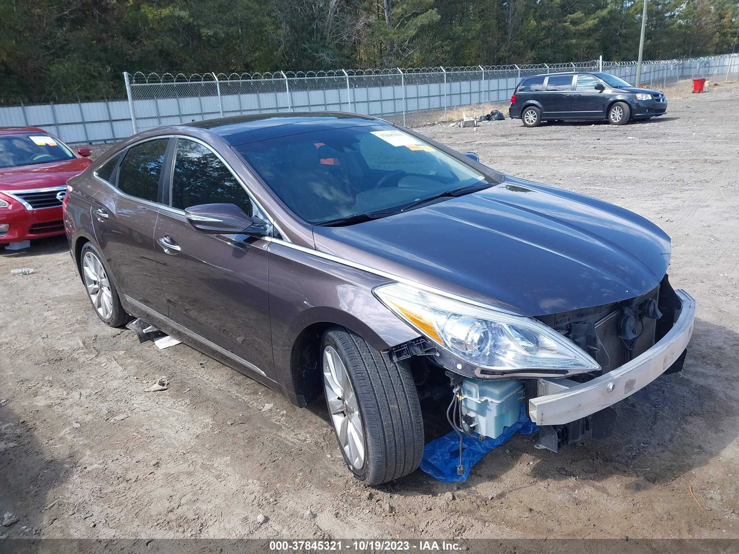 HYUNDAI AZERA 2015 kmhfh4jg6fa473454