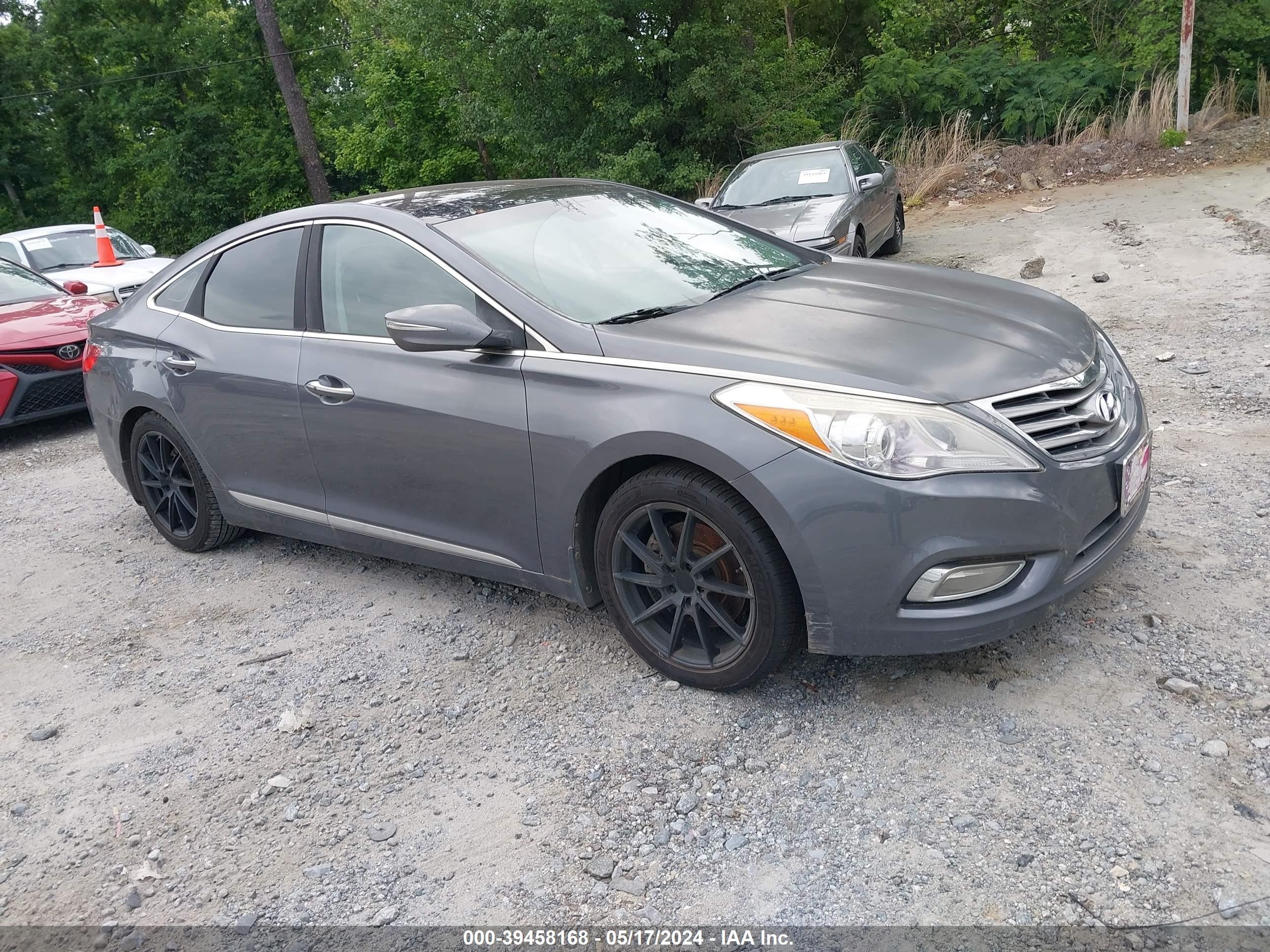 HYUNDAI AZERA 2013 kmhfh4jg7da324158