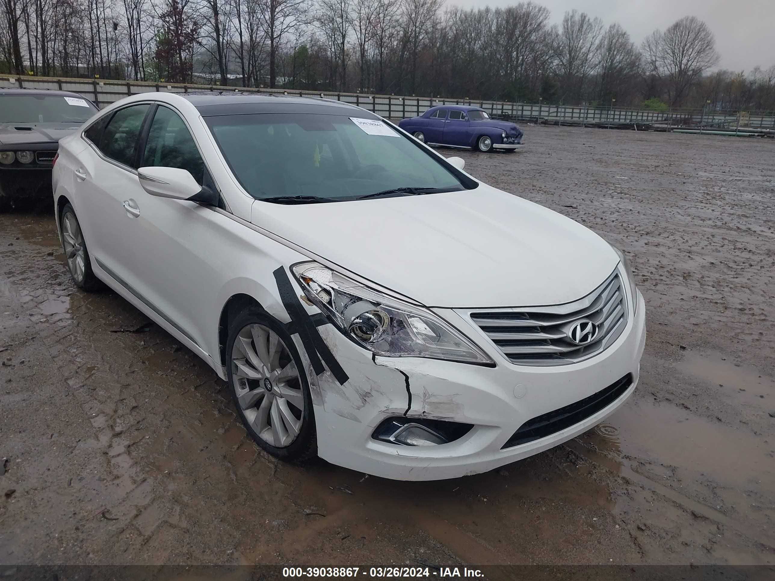 HYUNDAI AZERA 2013 kmhfh4jgxda225639