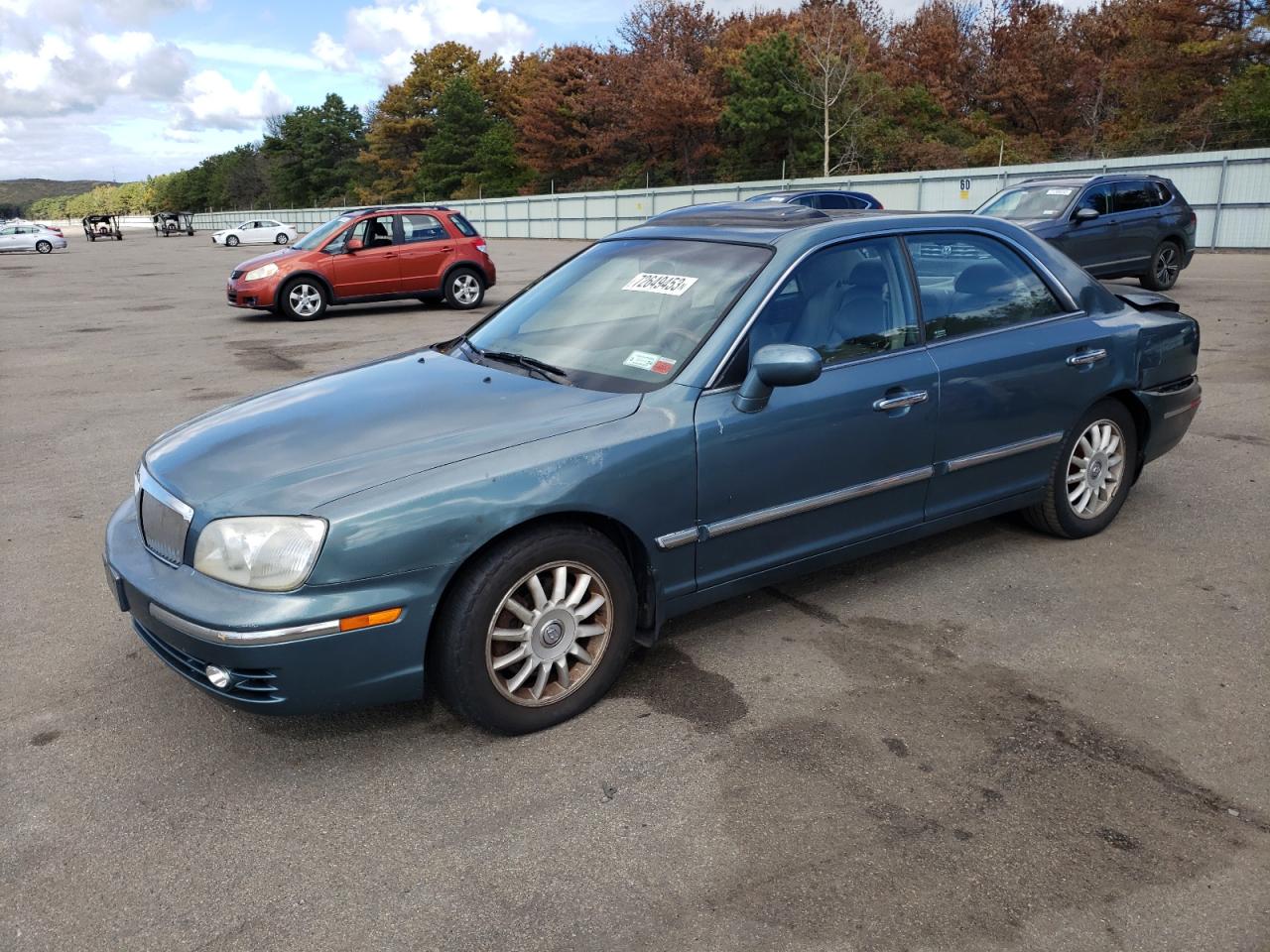 HYUNDAI GRANDEUR 2005 kmhfu45e55a417878