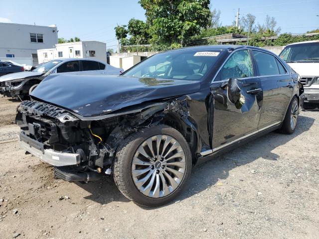 GENESIS G90 PREMIU 2018 kmhg34ja1ju042641