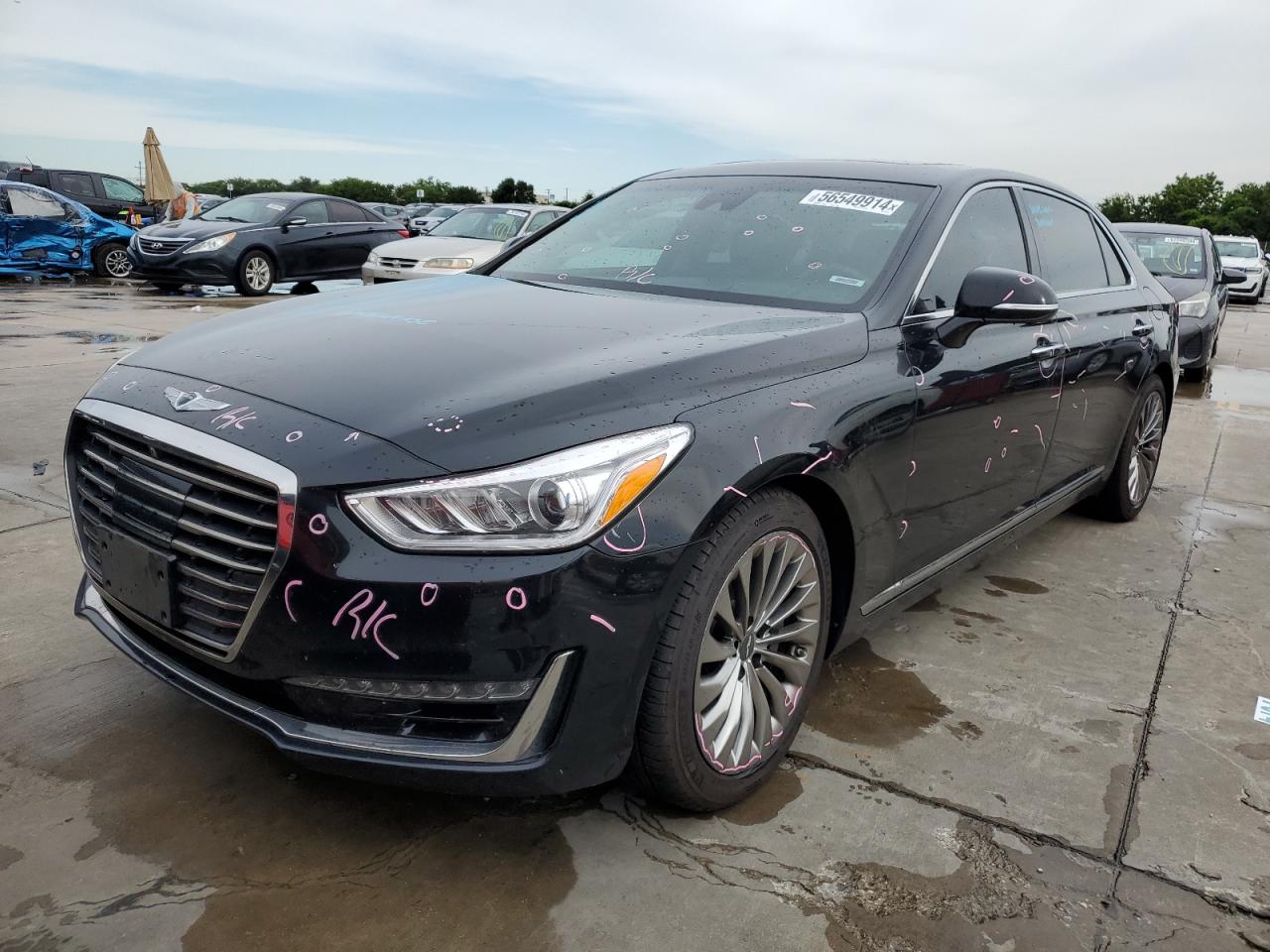 GENESIS G90 2017 kmhg34ja5hu021950