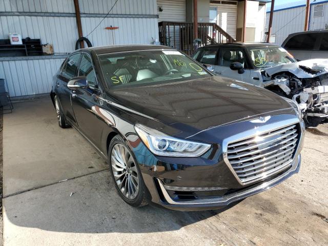 GENESIS G90 ULTIMA 2018 kmhg54jh1ju039438