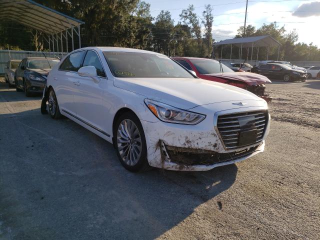 GENESIS G90 ULTIMA 2018 kmhg54jh3ju041319