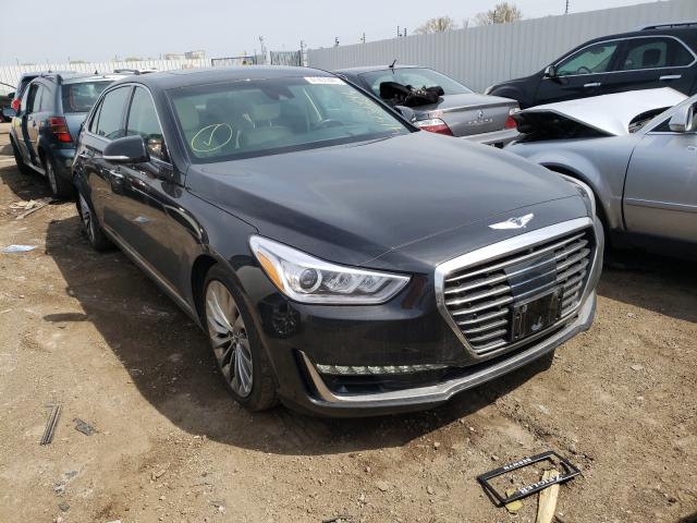 GENESIS G90 ULTIMA 2018 kmhg54jh7ju037631