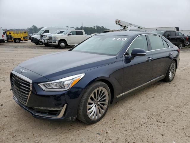 GENESIS G90 ULTIMA 2018 kmhg54jh9ju038800