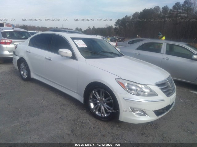 HYUNDAI GENESIS 2012 kmhgc4dd0cu150905