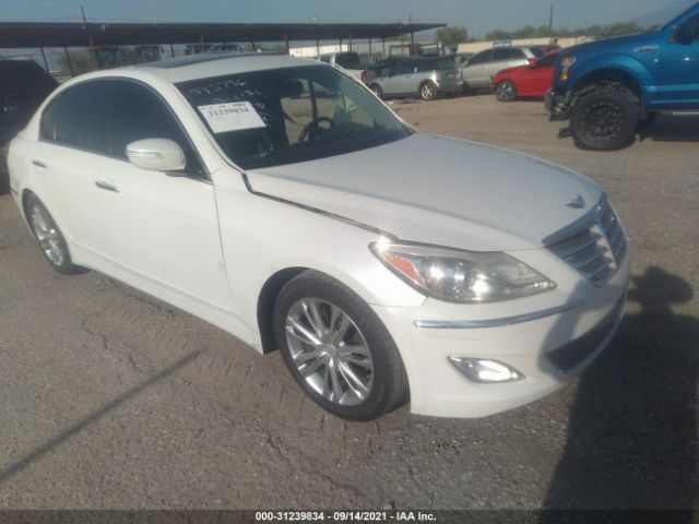 HYUNDAI GENESIS 2012 kmhgc4dd0cu154534